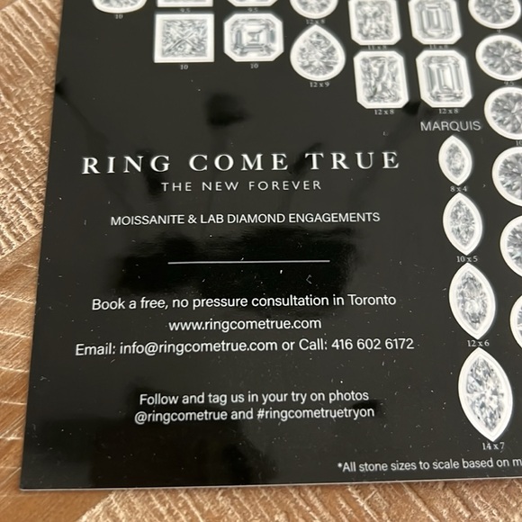 Ring Come True - Engagement Ring Measurement Guide - Picture 2 of 5